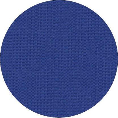 A solid blue circle with a textured, grid-like pattern, inspired by the premium tissue quality of the “ROYAL Collection” tablecloth from the PAPSTAR GmbH.