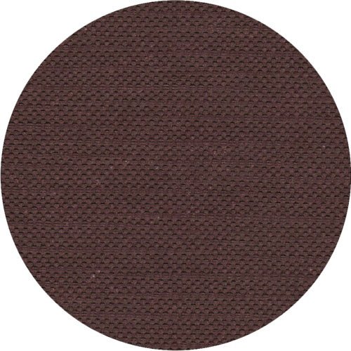 A circular, dark brown pattern made of textured fabric with a subtle raised design, crafted from high-quality tissue, ideal for the “ROYAL Collection” tablecloth from the PAPSTAR GmbH.
