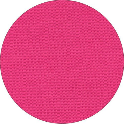 A bright pink circle with a subtly raised texture resembles the “ROYAL Collection” tablecloth from the PAPSTAR GmbH.