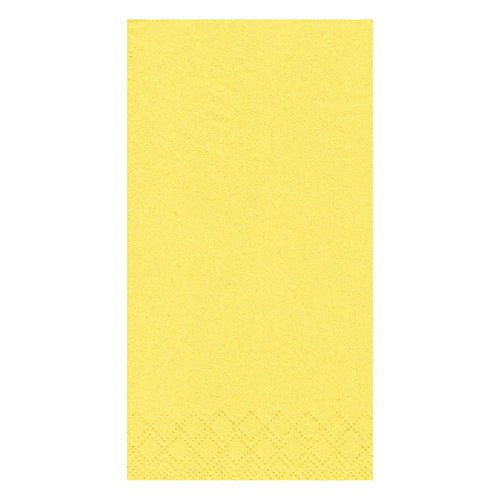 Die PAPSTAR 250 Servietten, 3-lagig 1/8-Falz von PAPSTAR GmbH sind gelbe, rechteckige, 33 x 33 cm große Servietten mit glatter Oberfläche und dezentem Rautenmuster - ideal für jede Gastronomie.