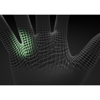 NITRAS assembly gloves, gray / black