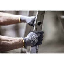 NITRAS SKIN FLEX V, Montagehandschuhe, grau / schwarz