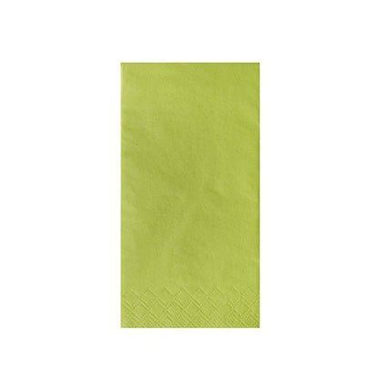 Die PAPSTAR 250 Servietten, 3-lagig 1/8-Falz von PAPSTAR GmbH sind rechteckige lindgrüne Servietten (33 x 33 cm) mit dezent geprägtem Rand - perfekt als vielseitige Gastronomie-Servietten für jeden Anlass.