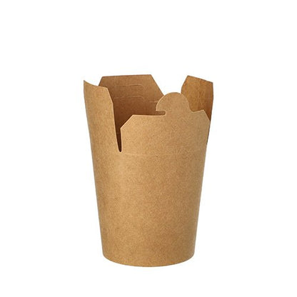 A PAPSTAR 25 snack boxes, brown rectangular cardboard takeout containers from the PAPSTAR GmbH is shown with its flaps partially open against a white background, highlighting its eco-friendly design.