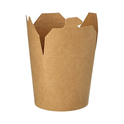 One PAPSTAR 25 snack boxes, brown rectangular cardboard from PAPSTAR GmbH is shown as an empty, open, eco-friendly snack box against a white background.
