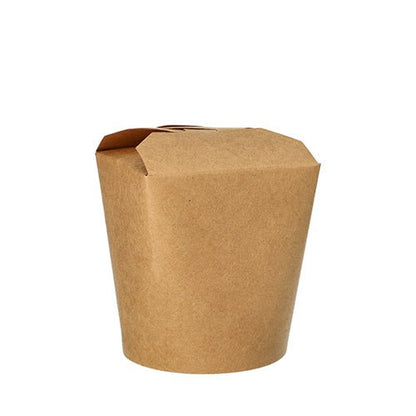 One PAPSTAR 25 snack boxes, brown rectangular cardboard PAPSTAR The GmbH is shown upright, with its closed, folded cover visible against a white background.