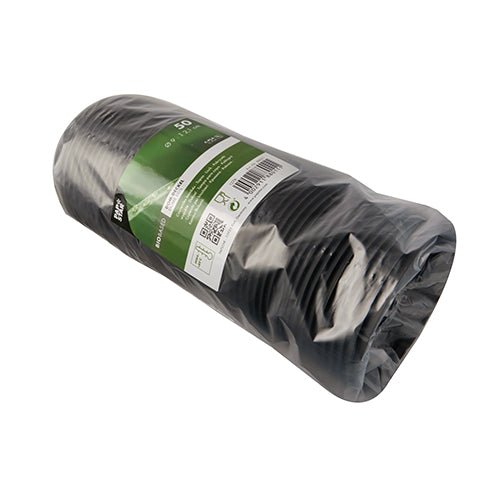 A stack PAPSTAR 50 dome lids, round white C-PLA lids (2.1 cm high) from the PAPSTAR GmbH, securely packaged in clear plastic with a green-and-white label—an eco-friendly solution for your plant care.