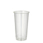 Ein PAPSTAR 60 Bierbecher, PLA „pure“ 0,2 l von der PAPSTAR GmbH steht aufrecht auf weißem Hintergrund und unterstreicht seine glasklare Optik und das umweltfreundliche, biologisch abbaubare Design.