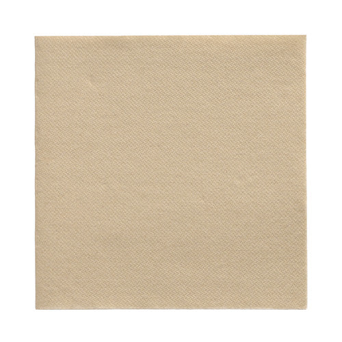 A single PAPSTAR 50 napkins "DAILY Collection" 1/4-fold napkin (32 x 32 cm) from PAPSTAR GmbH is depicted unused on a white background and photographed from above to highlight its square shape and subtle texture.
