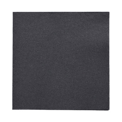 PAPSTAR GmbH 50 napkins "DAILY Collection", black, 1/4-fold, 32x32 cm - perfect for stylish table decoration and high standards for high-quality paper napkins.