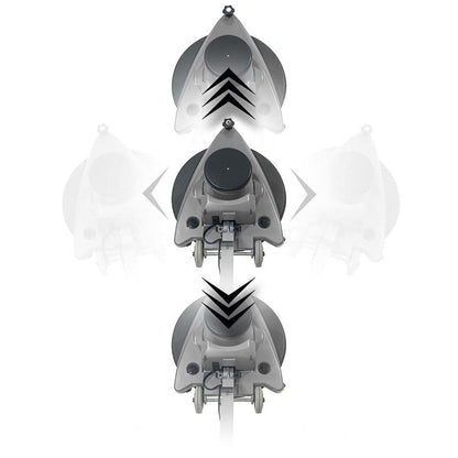 Numatic Einscheibenmaschine HNS1550G, grau/graphit, 508 mm, 1500 U/Min. inkl. Treibteller | Packung (1 Stück)