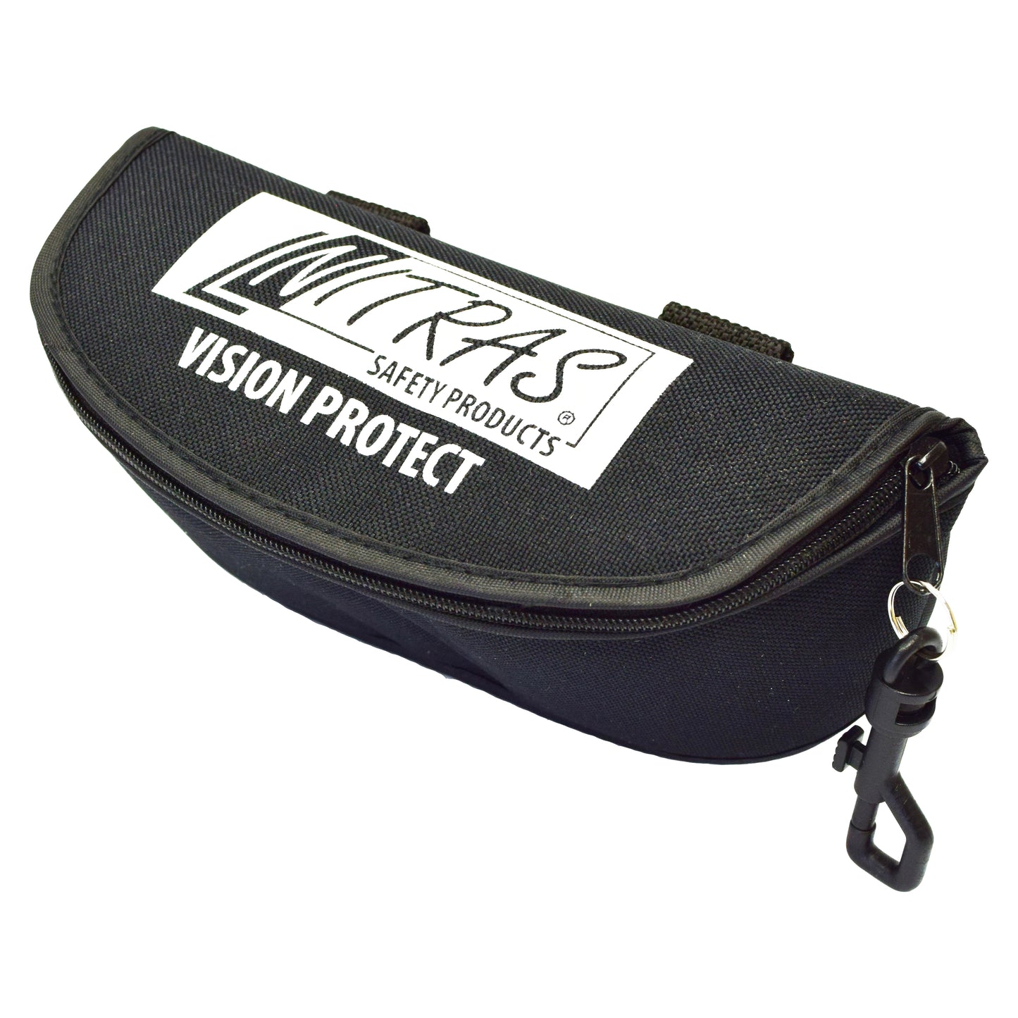 NITRAS Brillenetui, Textil, schwarz | Packung (1 Stück)