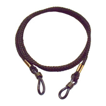 NITRAS Brillenkordel, Textil, schwarz | Packung (12 Stück)