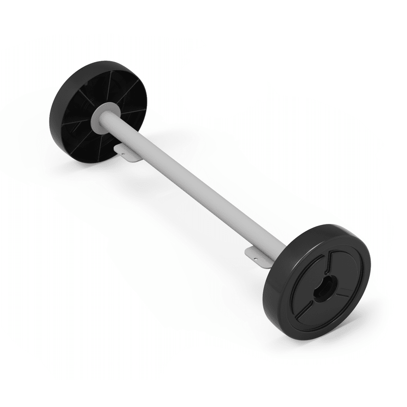 Numatic Large rear rollers, including axle (EcoMatic) | Pack (1 piece)