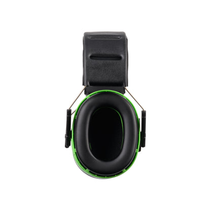 NITRAS MUTE DEFENDER PRO, earmuffs, black / green, EN 352-1 plastic | Pack (1 piece)