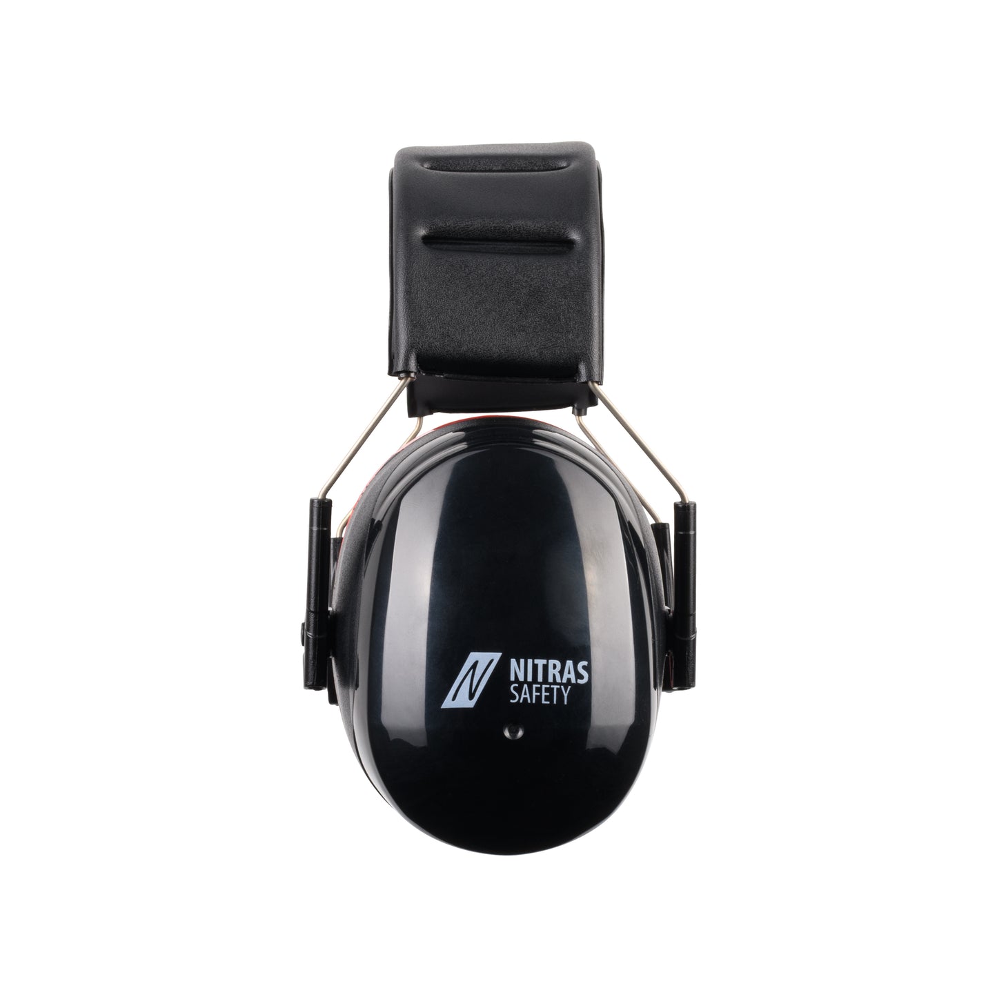 NITRAS MUTE DEFENDER PRO, earmuffs, black / red, EN 352-1 plastic | Pack (1 piece)