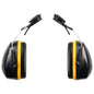 NITRAS MUTE DEFENDER PRO, earmuffs, black / yellow, EN 352-3 plastic | Pack (1 piece)