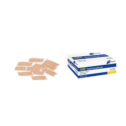 ABE® Injektionspflaster, 2 x 4 cm | Packung (500 Stück)