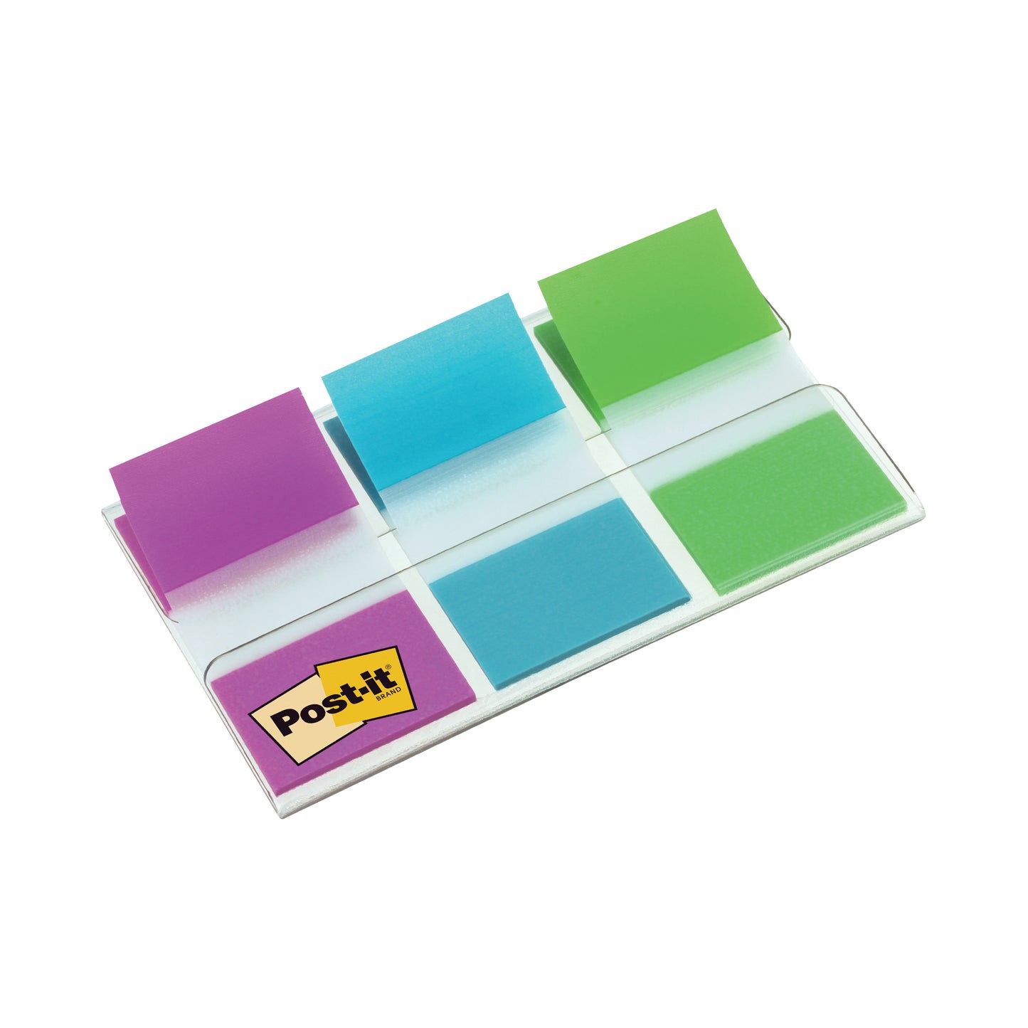 Der Post-it® Index Haftstreifen von 3M Deutschland GmbH (25,4 x 43,2 mm, 60 Stück) bietet farbige Haftstreifen im praktischen Spender für übersichtliche Dokumentenorganisation und schnelles Markieren.