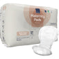 Eine Packung ABENA Maternity Pad, Premium (15 Stück) von Abena Re-Seller GmbH bietet weiche, super saugfähige Binden, die für den Gebrauch nach der Geburt entwickelt wurden - ideale Wochenbett Binden für maximalen Komfort nach der Geburt, mit einer offenen Binde vorne abgebildet.