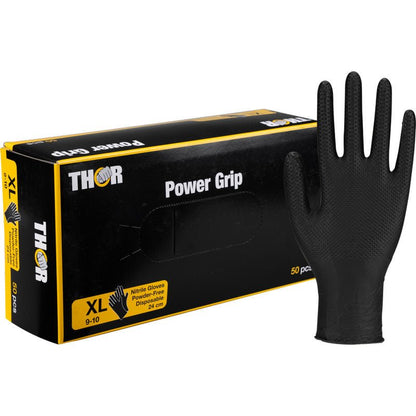 power grip handschuhe Thor Power Grip, Schwarz