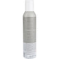 A gray-white aerosol can with a white cap, labeled "Cleansing Foam, 400 ml" from Abena Re-Seller GmbH, is depicted from the back with dense product information and instructions for facial cleansing and makeup removal. Packaged in a box of 6.
