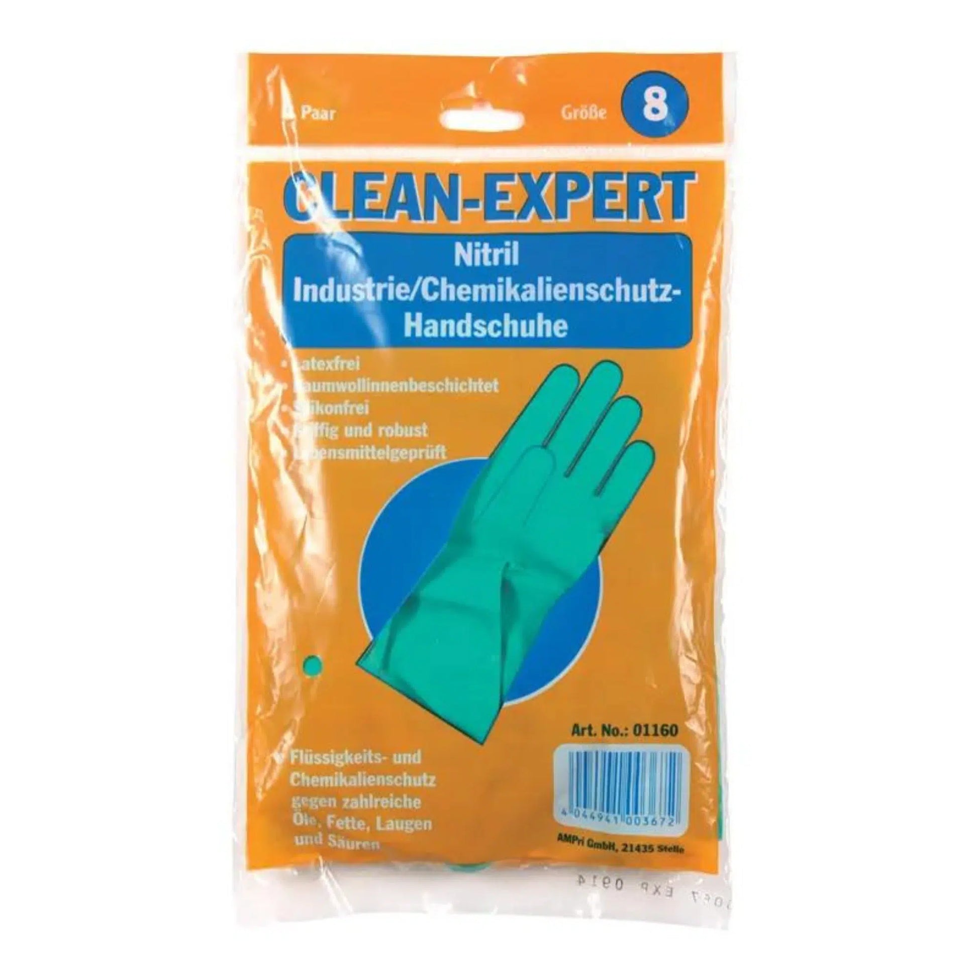 die grünen handschuhe produktion Clean-Expert, Nitril Chemikalienhandschuh