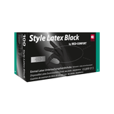 AMPri Style Latex Black Latexhandschuhe, schwarz