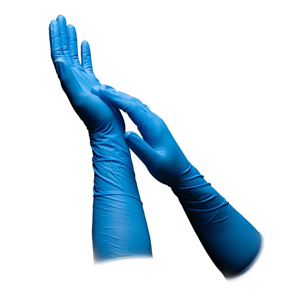 med comfort handschuhe AMPri MED-COMFORT BLUE ULTRA 400 Nitrilhandschuhe