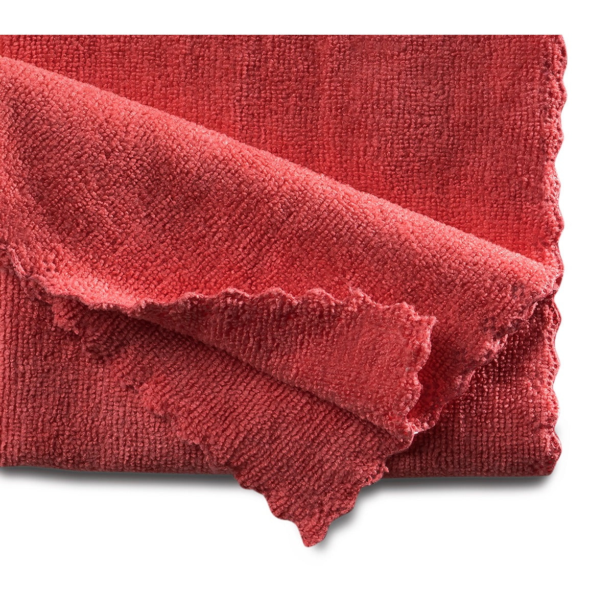 Mopptex Mikrofaser WELLENTUCH, 32x32 cm rot