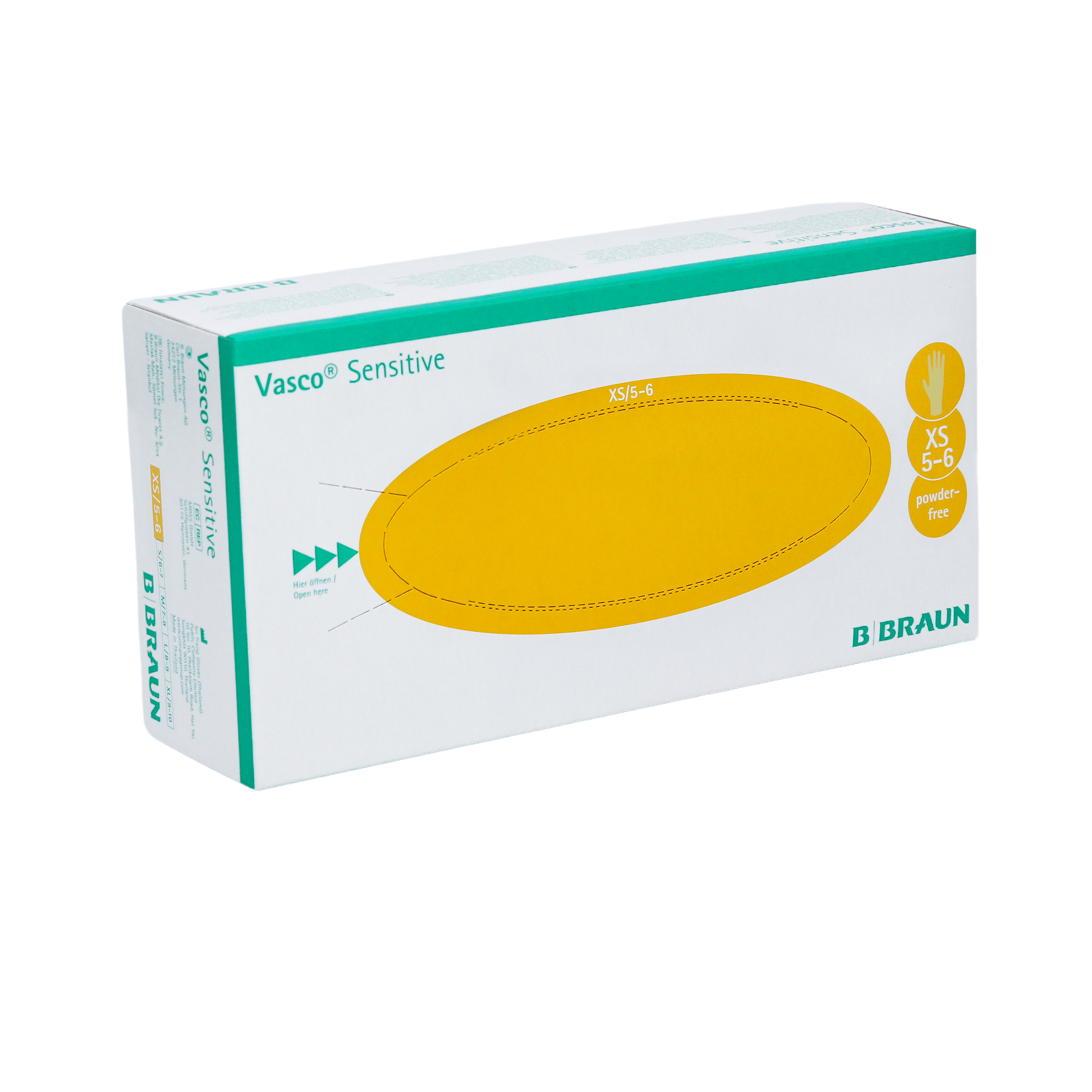 handschuhe vasco B. Braun Vasco® Sensitive Latex- Untersuchungshandschuhe