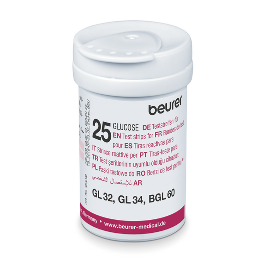 Beurer Teststreifen GL 32/34/ &amp; BGL 60 für Blutzuckermessgeräte