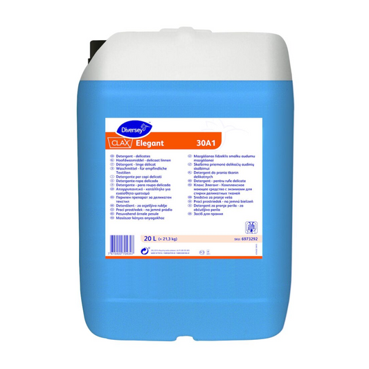 Clax Elegant 30A1, Enzymatisches Flüssigwaschmittel für empfindliche Textilien | Kanister (20 l)