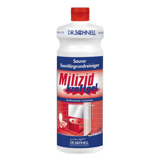 Dr. Schnell MILIZID Kraftgel Sanitärgrundreiniger - 1 Liter