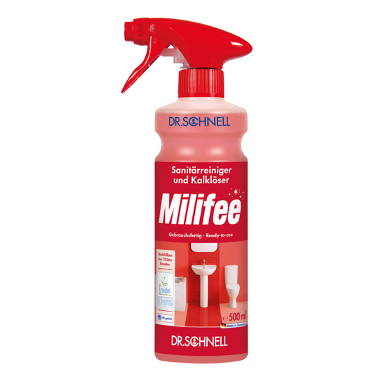 Dr. Schnell Milifee gebrauchsfertiger Sanitärreiniger 0,5 Liter | Flasche (500 ml)