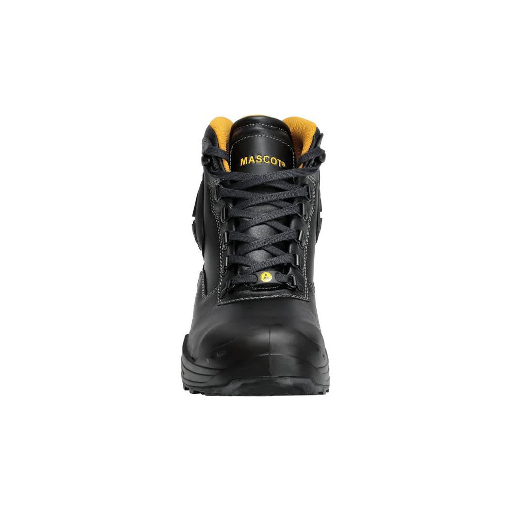 MASCOT® Batura Plus safety boots S3 safety shoes, black/yellow