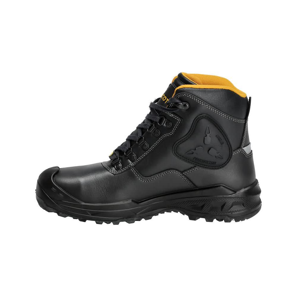 MASCOT® Batura Plus safety boots S3 safety shoes, black/yellow