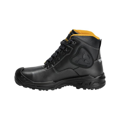 MASCOT® Batura Plus safety boots S3 safety shoes, black/yellow