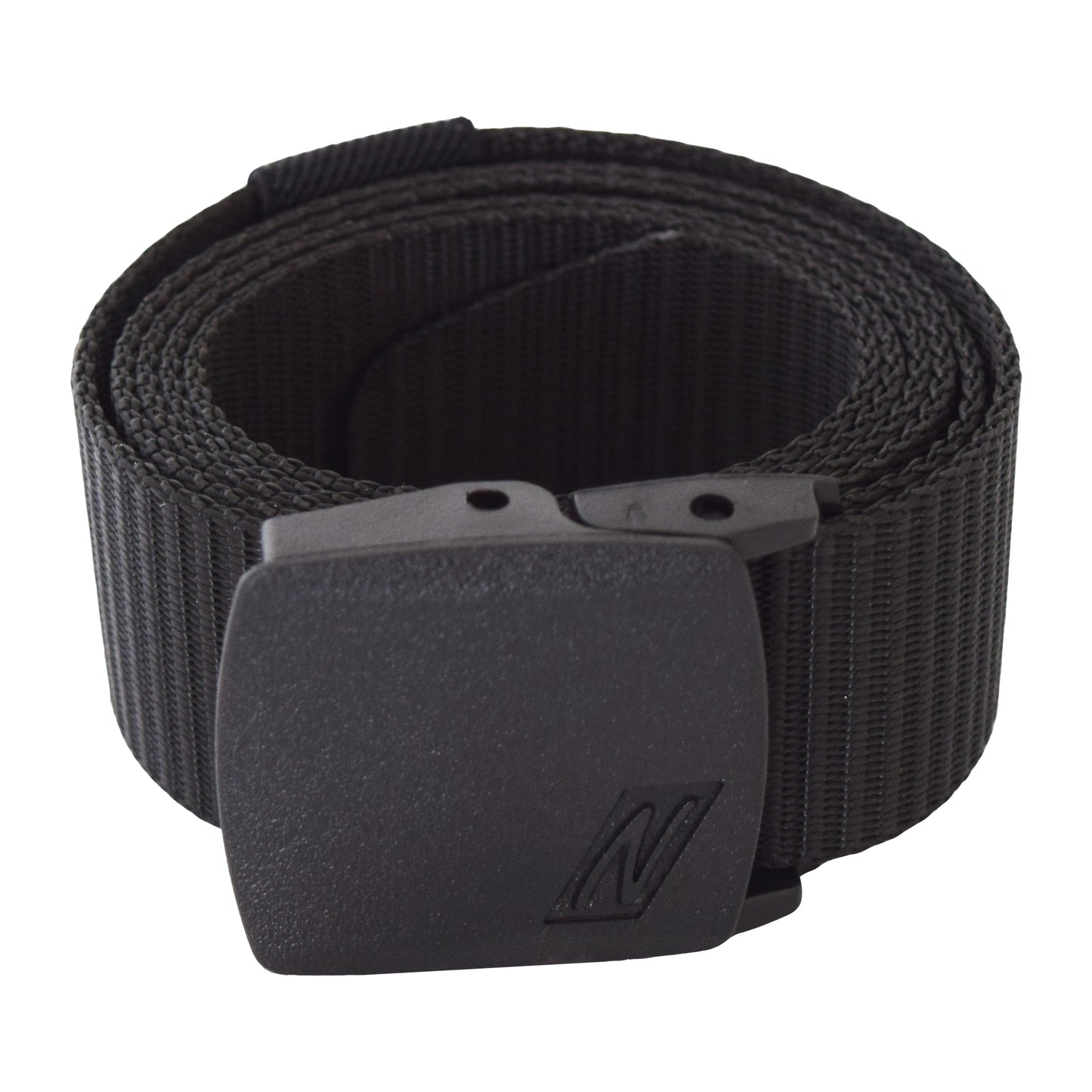 NITRAS Gürtel mit Kunststoffschnalle, schwarz Polyester: 100% | Packung (1 Stück)