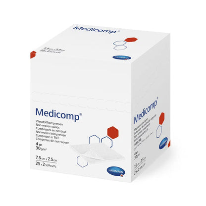 Non-woven compresses