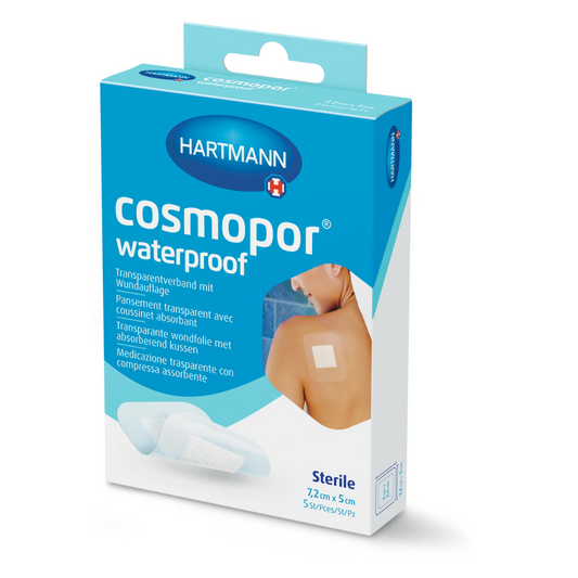 Hartmann Cosmopor® Waterproof Wundverband, wasserfest, 7,2 x 5 cm