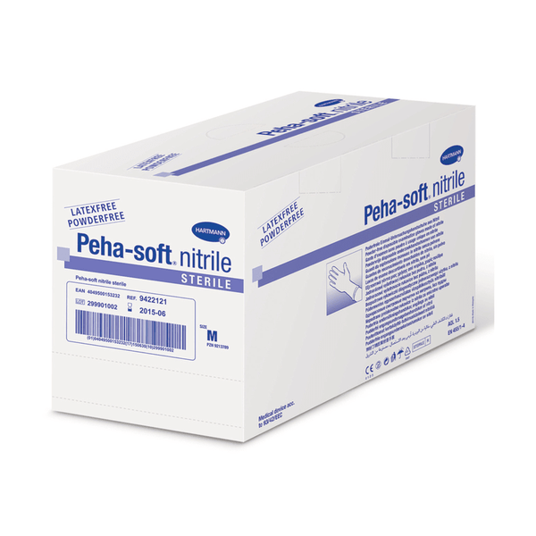 hartmann peha soft handschuhe Peha-soft® nitrile sterile, Untersuchungshandschuhe Größe:7 1/2 500 km iXS ST-Plus: C8