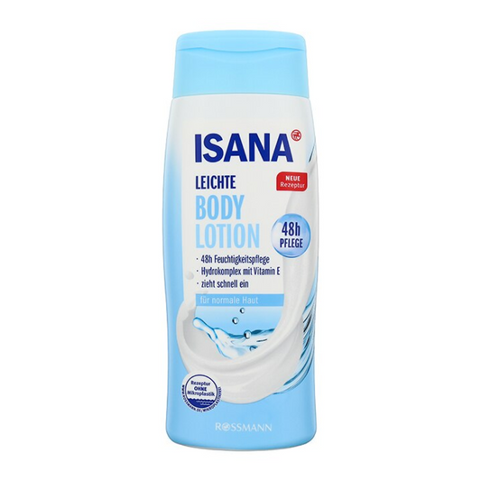 Isana leichte Bodylotion | Flasche (400 ml)