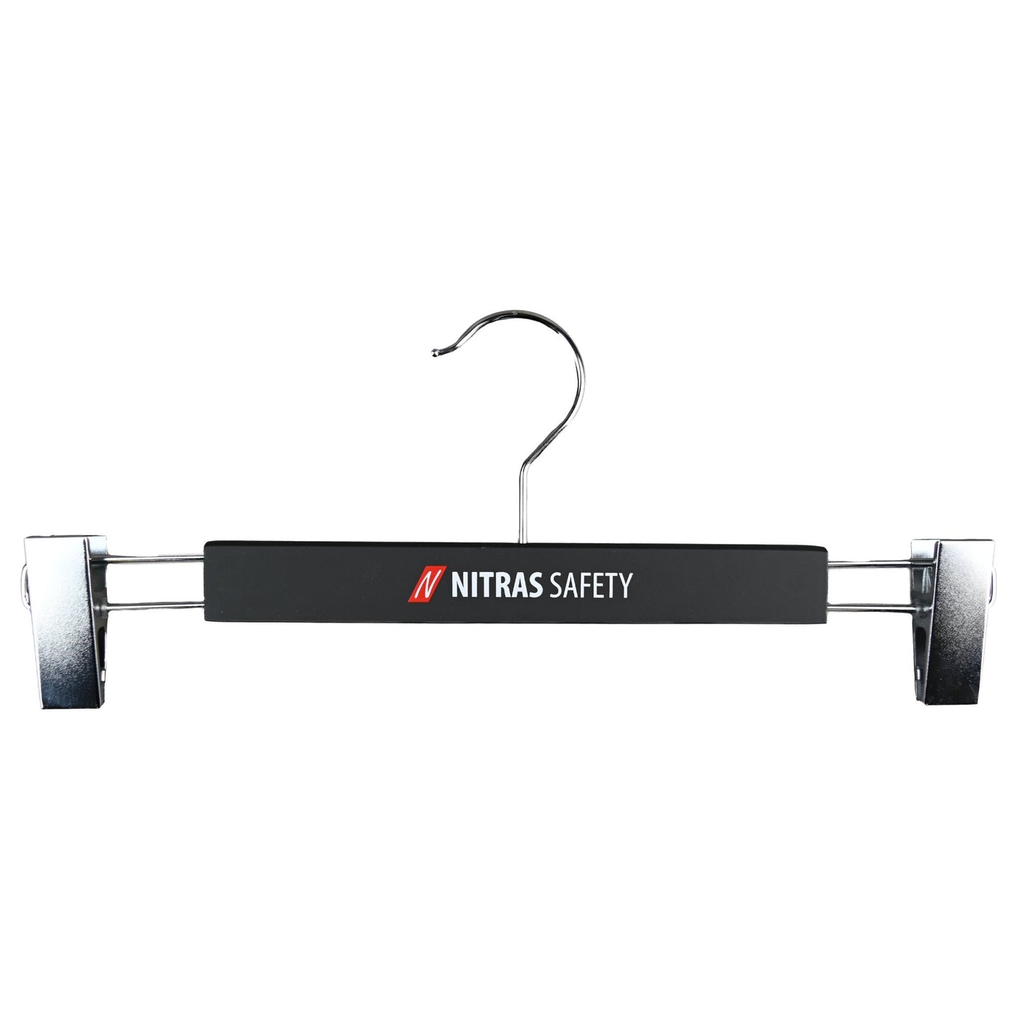 NITRAS Hosenbügel, schwarz | Karton (1 Packung)