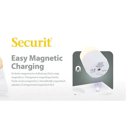 Papstar Securit® 12 LED-Teelichter inkl. Ladestation Ø 4 cm · 5 cm "Amsterdam" Leuchtdauer 12-40h