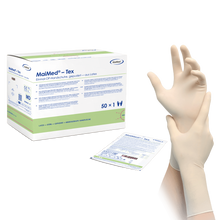 MaiMed-Tex-steril, leicht gepudert Latex-OP-Handschuhe zu 50 Paar/Box