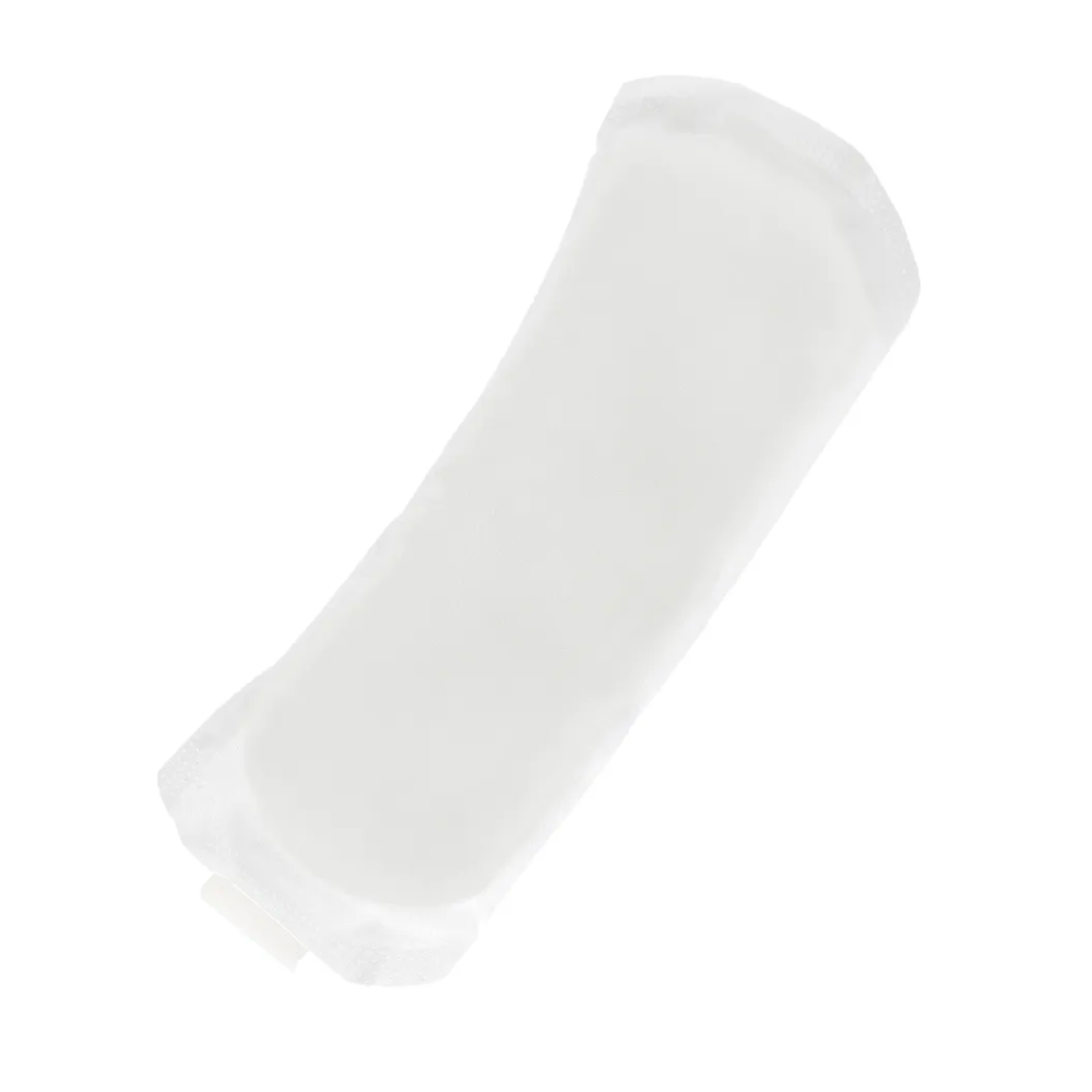 Pictured is a single Meditrade BeeSana® sanitary pad with rounded edges by Meditrade GmbH on a plain white background. This product is a discontinued item and is delivered in a pack of 20.