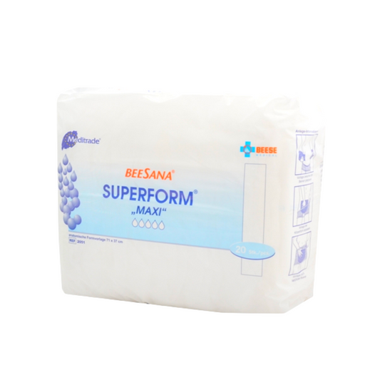 Meditrade Superform® Maxi Inkontinenzvorlage - 20 Stück | Karton (4 Packungen)