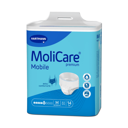 MoliCare® Premium Mobile Incontinence Pants, 6 Drops – Severe Incontinence