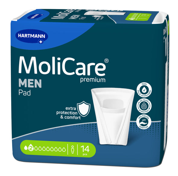 Hartmann MoliCare® Premium MEN Pad – Inkontinenzeinlagen für Männer